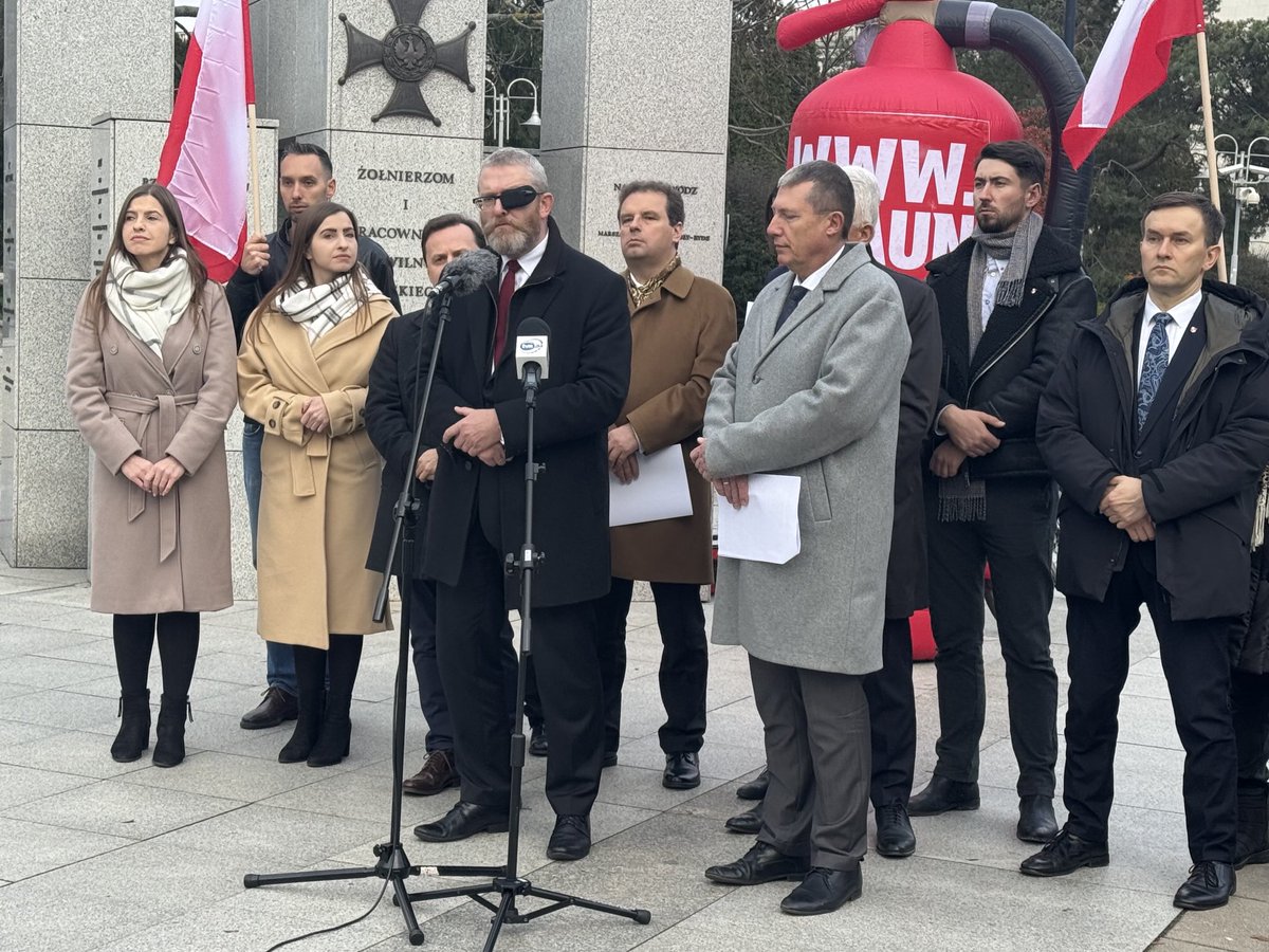 - jeśli społeczeństwo nam zaufa to zadbamy o to, żeby w polskim budżecie nie znalazły się żadne  środki na „wspieranie życia innego niż polskie” - mówi poseł ⁦<a href="/GrzegorzBraun_/">Grzegorz Braun</a>⁩