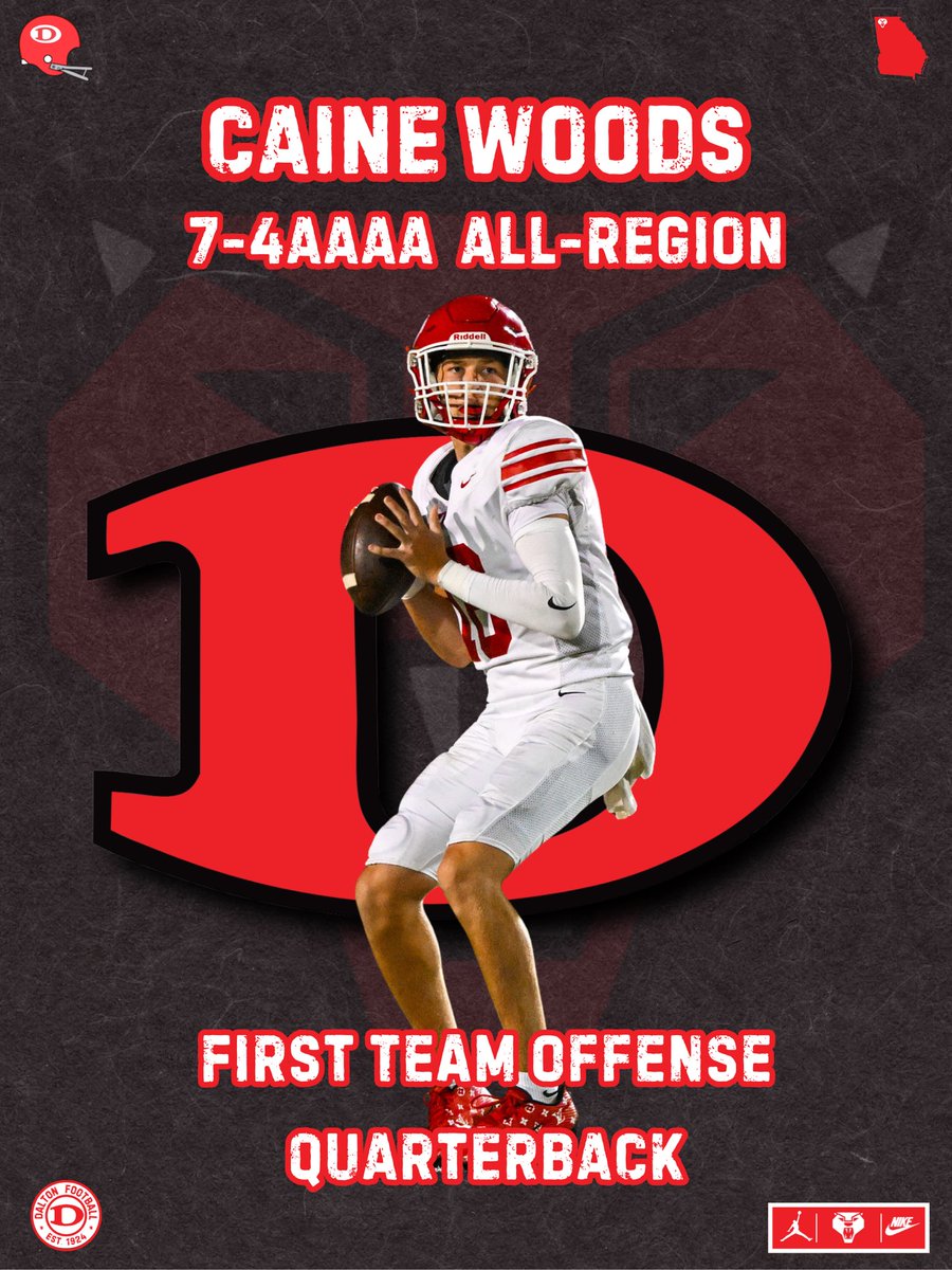 Congratulations to 2028 QB Caine Woods (<a href="/CaineWoods2028/">Caine Woods</a>) on being named 7-4AAAA All-Region First Team Quarterback. 

#TEAM101 #GBR