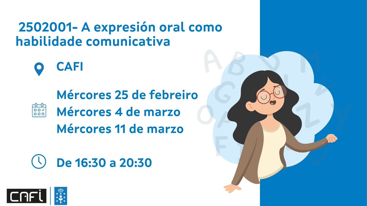 Queres potenciar a oralidade 🗣 na túa aula? Esta actividade formativa ofrece unha visión práctica e innovadora sobre como desenvolver a competencia oral do alumnado en diferentes contextos e disciplinas 📚, favorecendo o pensamento crítico 🧠 e a aprendizaxe significativa 📒