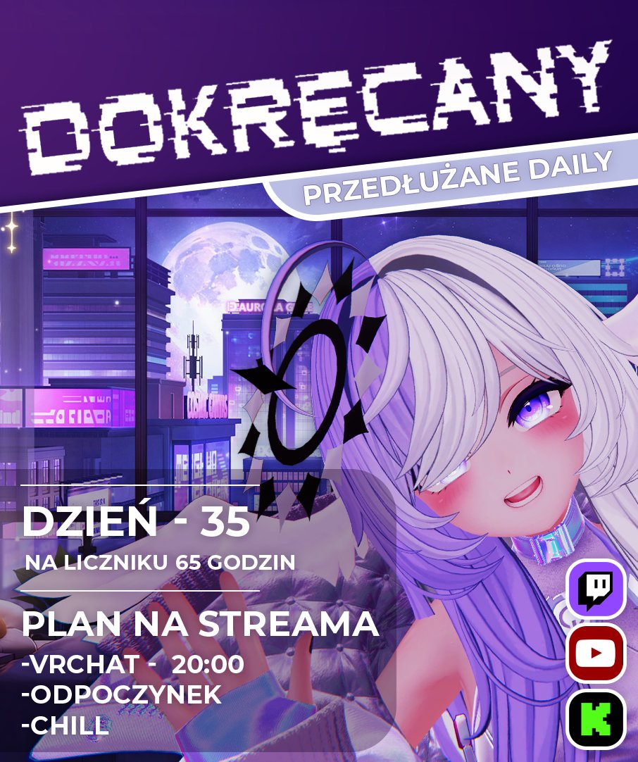 Shirubia_sama's tweet image. 【Dokręcany - dzień 35】
Status - kicia nie kiciuje T^T

#plvtuber #vtuberpl #dokręcany