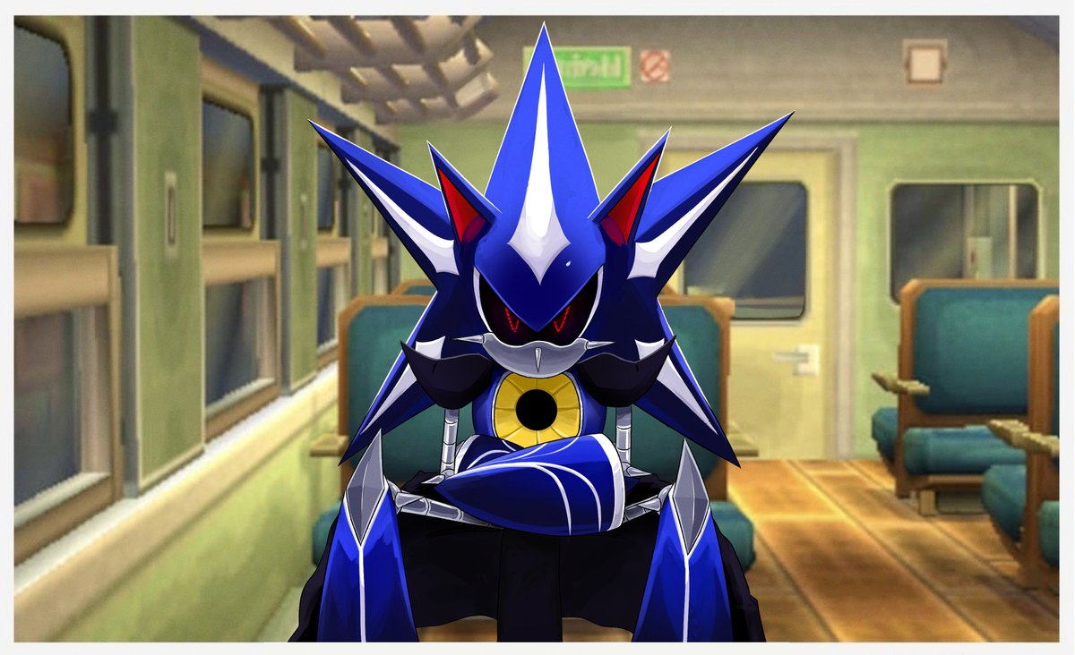 grave_o_sage's tweet image. You see Neo on the train, where do you sit?