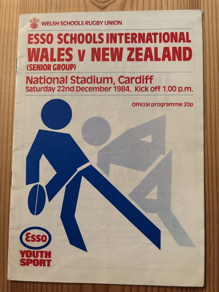 RugbyMSociety's tweet image. Wales Schools v New Zealand Schools 1984 

@WelshRugbyUnion