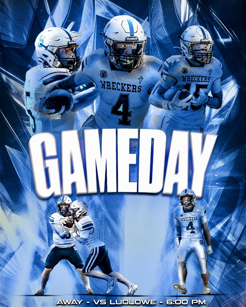 GAME DAY  
🏈 vs Fairfield Ludlowe
🏟 Taft Field, Fairfield Ludlowe HS
🕰 6 PM
📺 youtube.com/live/vv5oAwsSQ…
🎟 events.hometownticketing.com/boxoffice/fair…
📻 WWPT 90.3 FM

GO WRECKERS!! #cthsfb