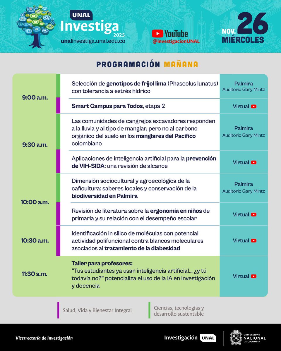 Investigación - Universidad Nacional de Colombia tweet media