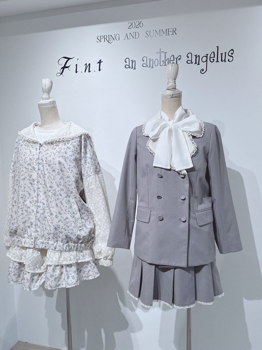 ・・・・・・・・・・・・・・
F i.n.t / an another angelus
2026 SS Collection
《Bilitis》
・・・・・・・・・・・・・・

展示会行ってきたよ💐
