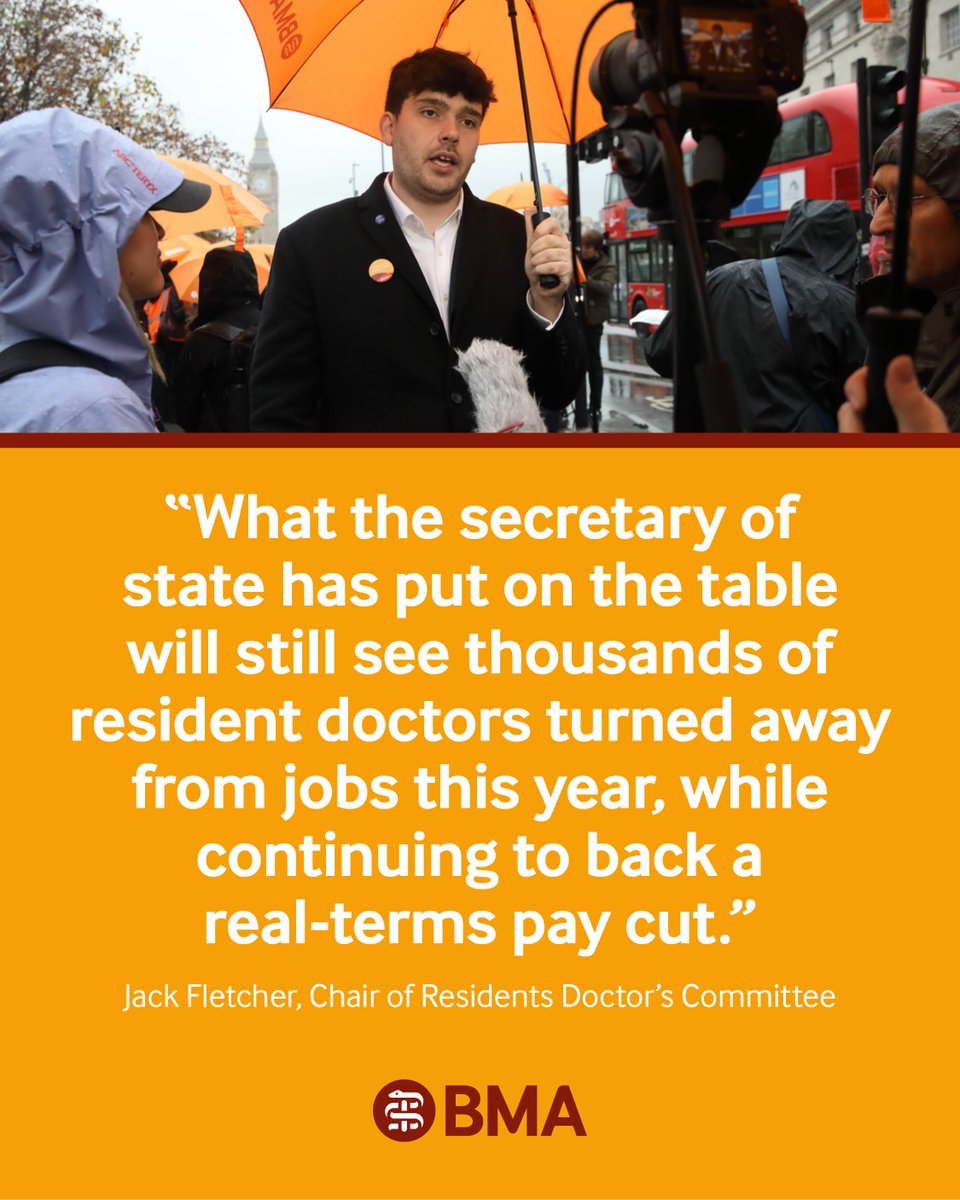 Resident doctors in England are not ‘morally reprehensible,' to be on strike today, as <a href="/wesstreeting/">Wes Streeting</a> puts it.

This is about fair pay, pay that's down more than 20% since 2008.

Read the response in full <a href="/TheDrMagazine/">The Doctor Magazine</a> 👉 thedoctor.bma.org.uk/articles/pay-c…