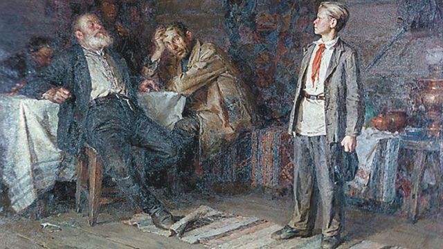 Сегодня день рождения Павки Морозова. Того самого чмы, что своих родителей на смерть чекиста, сдал. В совке из него героя слепили. Какие герои - такая и страна. Была. И остаётся.