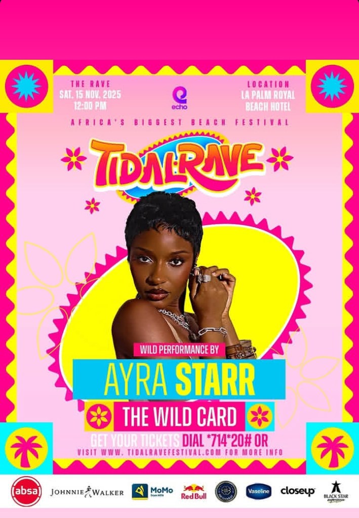 All2Weather's tweet image. 🇬🇭 Trending in Ghana: #AyraStarr!
Nigerian Afrobeat star Ayra Starr is creating waves ahead of her Tidal Rave Festival performance. Fans can’t contain their excitement!🔥
#AllWeatherVibes #AllWeatherNews #Ghana