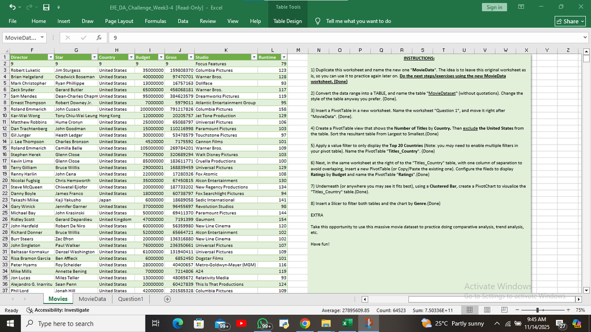 Reginald7411's tweet image. Pivot table learning in progress
Frame 1 
Data worksheet
Frame 2 
Result of analysis 🤝