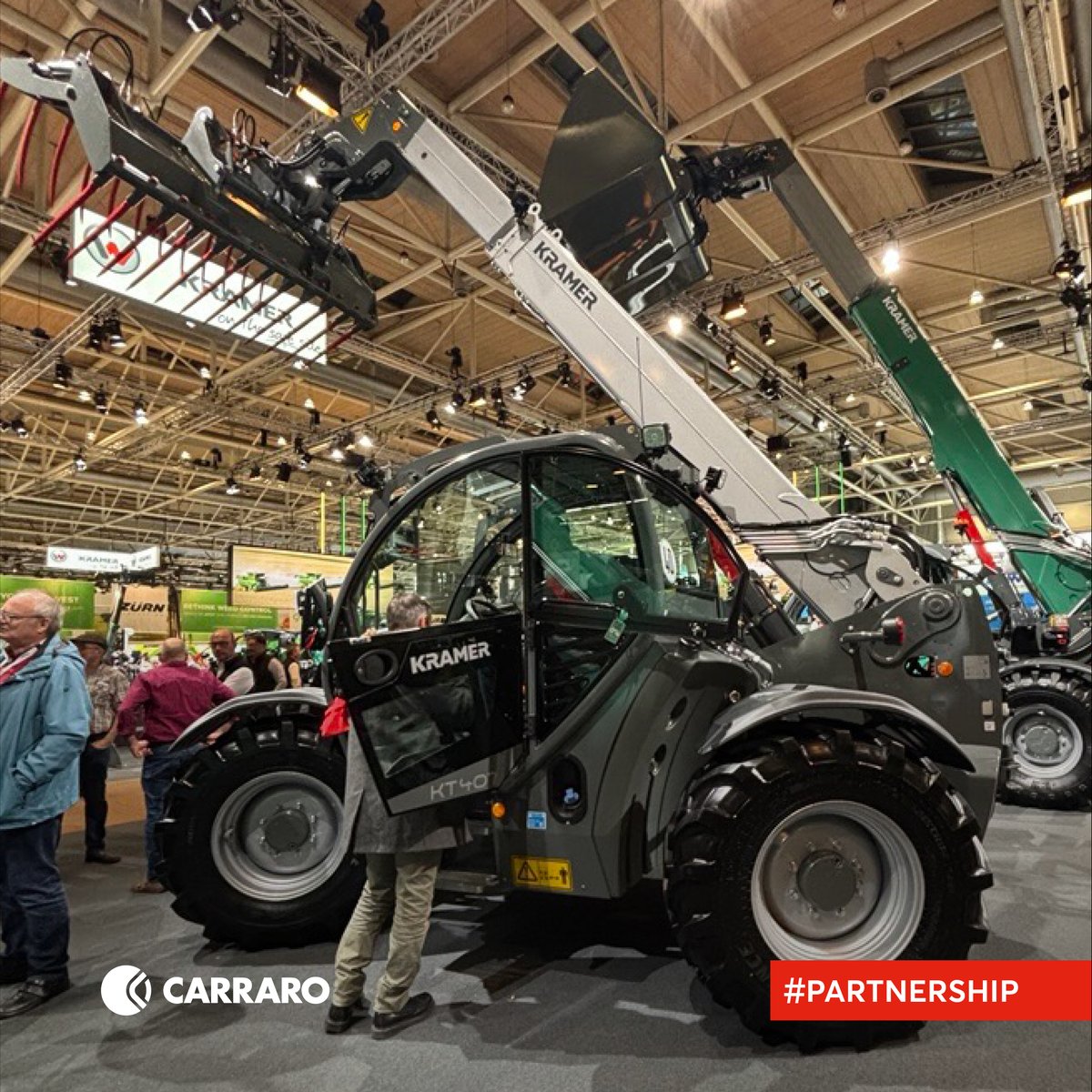Carraro &amp; <a href="/WackerNeuson/">Wacker Neuson</a>  Group renew strategic partnership until 2029! 🤝 We will continue supplying driveline systems for telehandlers and wheel loaders. A long-term collaboration built on trust and shared vision. #Carraro #Agritechnica2025 Read more carraro.com/en/media-news/…
