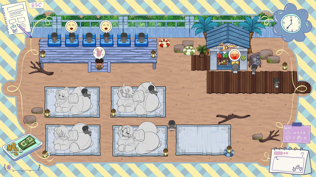 BalonoJoshi's tweet photo. I’ve written all the detailed game info on my Patreon! I’d really appreciate your support so I can keep developing this game—thank you so much! https://t.co/lEpm5RMgoX