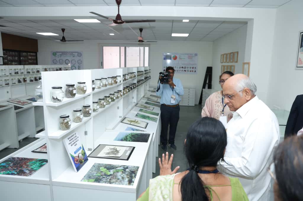 Bhupendrapbjp's tweet image. ગોંડલ તાલુકાના પાટીદડ ખાતે વિમલ રીસર્ચ સોસાયટીના નવા બાયોટેક રીસર્ચ સેન્ટર - સંશોધન ભવનનું લોકાર્પણ કર્યું. આ કેન્દ્ર કૃષિ ક્ષેત્રે બાયોટેક્નોલોજીની સંભાવનાઓને પરિપૂર્ણ કરશે.

સંસ્થા દ્વારા પ્લાન્ટ ટિસ્યુ કલ્ચર, દરિયાઈ લીલ, મોલેક્યુલર બાયોલોજી, બાયો ફોટોન સહિતના ક્ષેત્રોમાં…