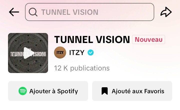 Midzyglobal01's tweet image. ITZY&apos;s &amp;lt;Tunnel Vision&amp;gt; has surpassed 12k creations on Tik tok, keep using the sound on your Videos 🚨‼️

🎯 Goal: 20K

ITZY GOT TUNNEL VISION   
#ITZY_TUNNELVISION 
#있지와_함께_새로운_VISION 
#ITZY @ITZYofficial