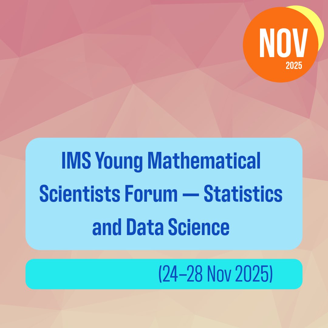 Institute for Mathematical Sciences at NUS tweet media