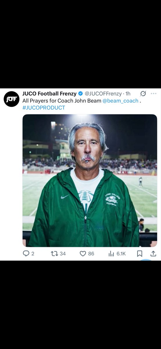 Terrible tragedy. Senseless. RIP coach Beam.