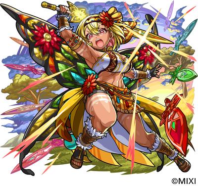 owantogohan's tweet image. 【お仕事】
株式会社MIXI様『モンスターストライク』にて「ガーベラ」「勇往なる花ノ国の精 ガーベラ」のキャラクターデザイン・イラストを担当させていただきました。よろしくお願いします！
#モンスト　#モンスト作品公開