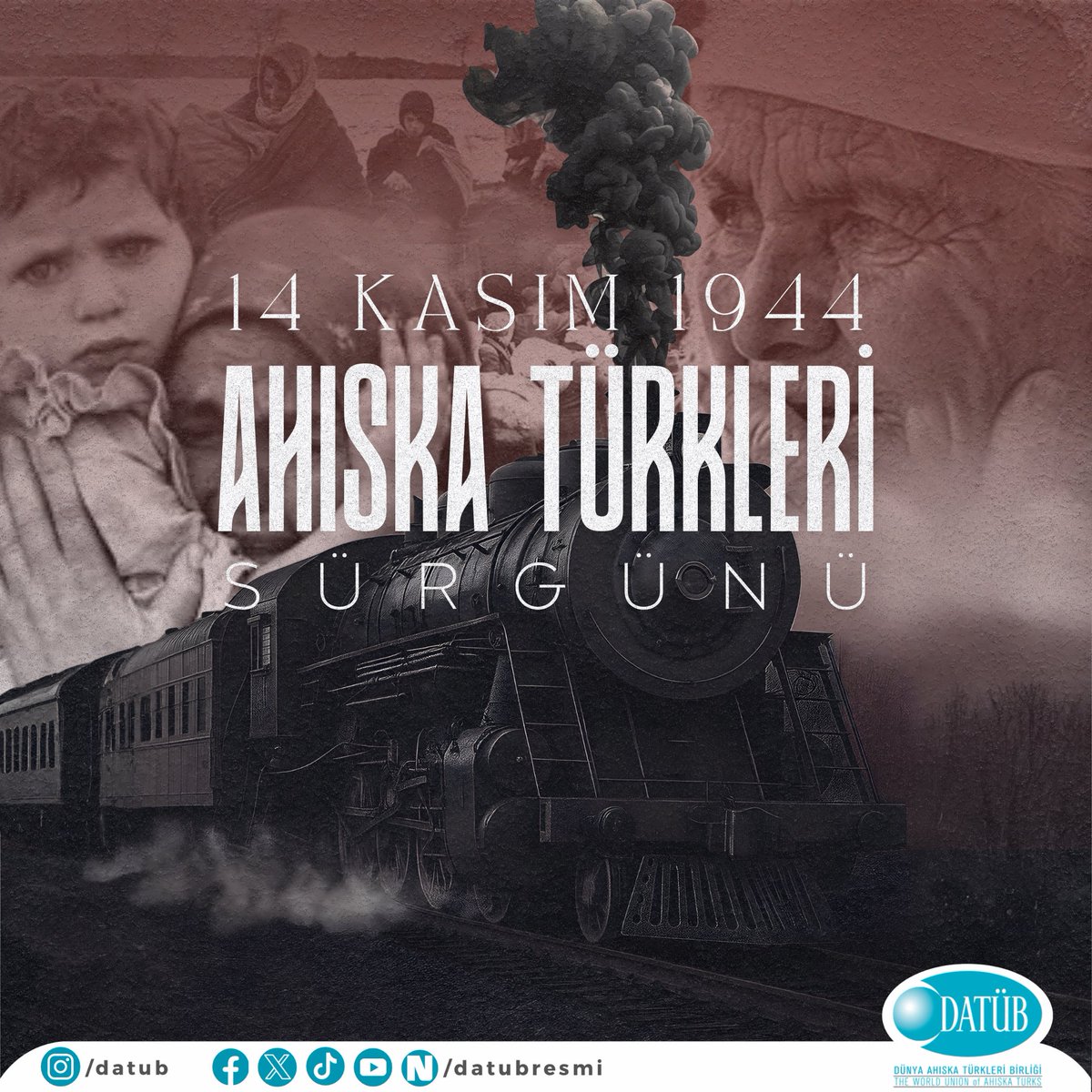 81 yıl önce bir gecede yurtlarından koparılan binlerce Ahıskalı Türk’ün acısı hâlâ yüreklerimizde…
Ama artık o yürekler dağınık değil, bir arada.
O gün tren yollarında kaybolan umutlar, bugün birliğimizin çatısı altında yeniden filizlendi.