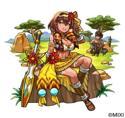 owantogohan's tweet image. 【お仕事】
株式会社MIXI様『モンスターストライク』にて「ガーベラ」「勇往なる花ノ国の精 ガーベラ」のキャラクターデザイン・イラストを担当させていただきました。よろしくお願いします！
#モンスト　#モンスト作品公開