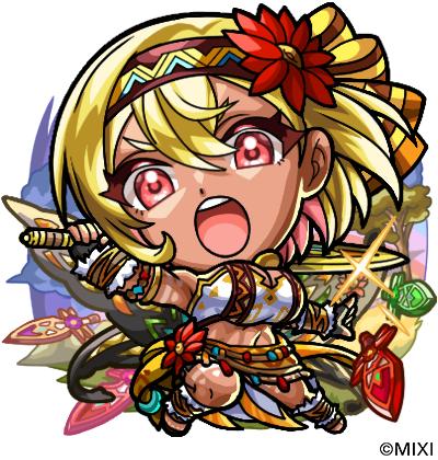 owantogohan's tweet image. 【お仕事】
株式会社MIXI様『モンスターストライク』にて「ガーベラ」「勇往なる花ノ国の精 ガーベラ」のキャラクターデザイン・イラストを担当させていただきました。よろしくお願いします！
#モンスト　#モンスト作品公開