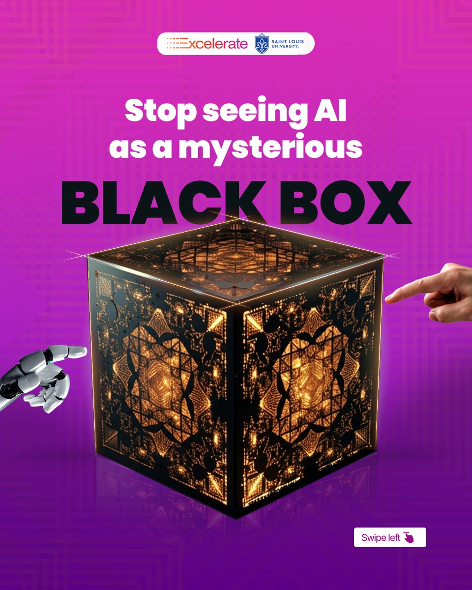 Excelerate_org's tweet image. AI runs on data, thrives on decisions, and grows with imagination.🤖

Explore all three in the AI Masterclass, exclusively for Indian undergraduates.💻

🌐Sign up now! tinyurl.com/48kzhvmt⌛
#AI #Excelerate