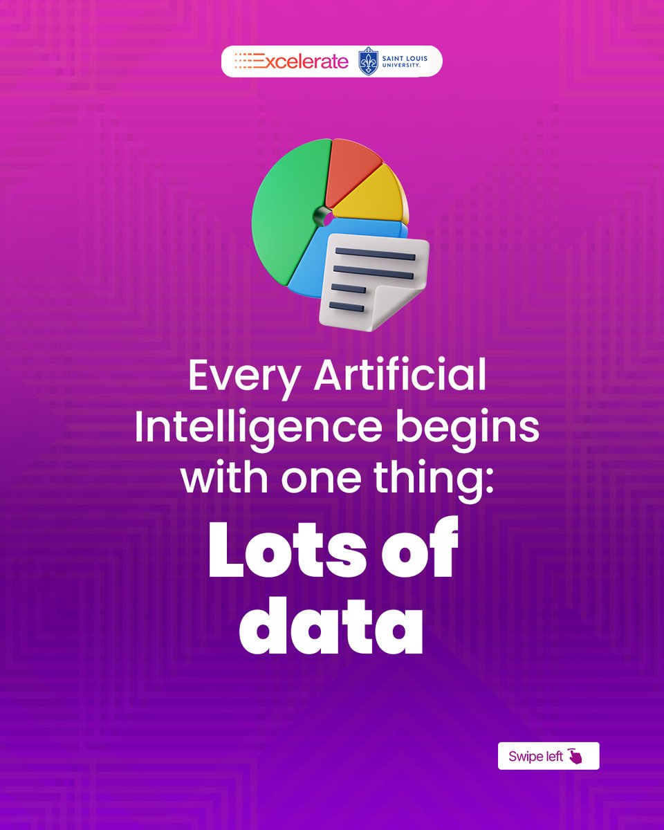 Excelerate_org's tweet image. AI runs on data, thrives on decisions, and grows with imagination.🤖

Explore all three in the AI Masterclass, exclusively for Indian undergraduates.💻

🌐Sign up now! tinyurl.com/48kzhvmt⌛
#AI #Excelerate