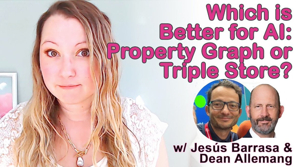 gdotv_ltd's tweet image. The Weekly Edge: RDF Edition!

This week’s edition is all about #RDF triplestores and more, with hits from #ISWC, #SPARQL 1.2, the @Netflix knowledge graph, the #LPG vs RDF debate, and a hot take on #OWL.

Link below! 🧵