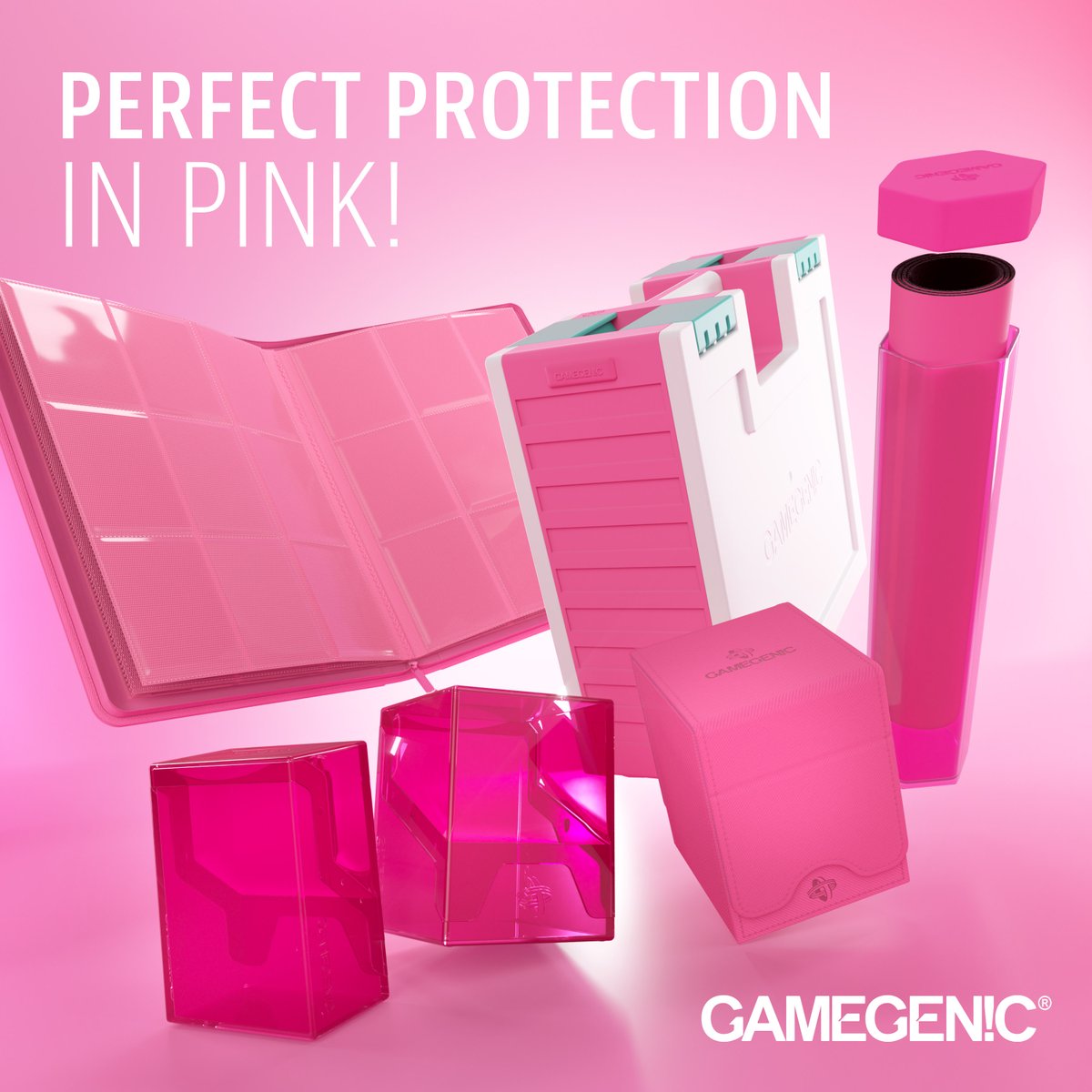 Gamegenic_'s tweet image. 🩷PROTECTED IN PINK 🩷
Explore our product lineup in beautiful pink! These deck boxes and accessories will perfectly match your deck and setup. 😍
Which one of these are your must-have accessories? 👇 💬
#gamegenic #pink #accessories