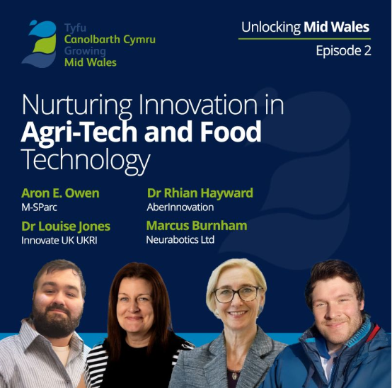 CeredigionCC's tweet photo. 🎧 New podcast: Unlocking Mid Wales – Agri-Food &amp; Agri-Tech
Hear how businesses are developing new products, using new technology, and working together to grow the sector.
🎧 Listen: https://t.co/x3fd2LgQJB
#MidWales #AgriTech #FoodTech #BusinessSupport #Innovation https://t.co/94NJmnfK7g