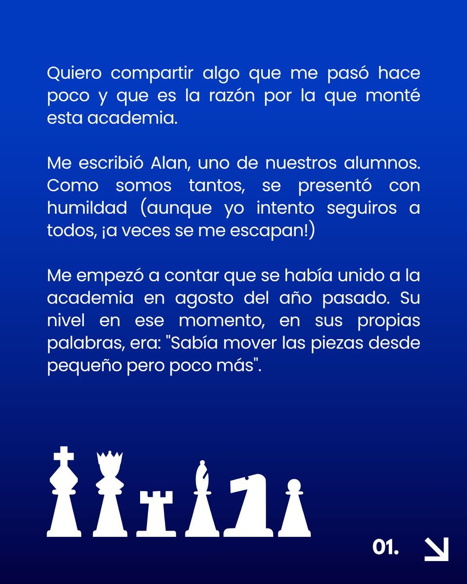 ChessExcelsior's tweet image. parte 1 👀  

Mallorca fue testigo de lo que se logra con constancia, estudio y mucha pasión por el ajedrez. ¡Enorme actuación de nuestro alumno Alan! 🔥♟

#ChessExcelsior #AcademiaAjedrez #Constancia #MotivaciónAjedrez #EntrenamientoDeAjedrez #Inspiración #AjedrezEnAcción