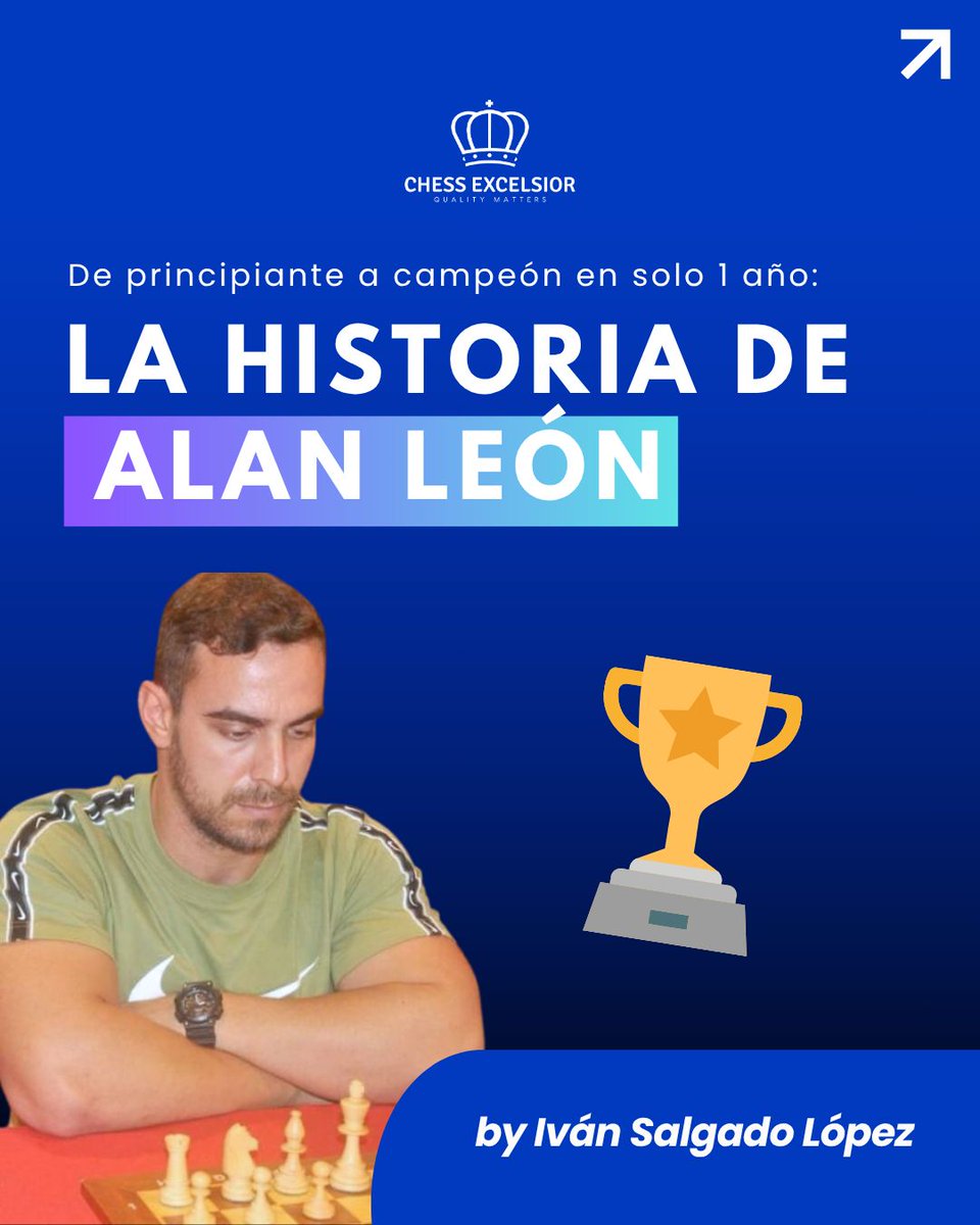 ChessExcelsior's tweet image. parte 1 👀  

Mallorca fue testigo de lo que se logra con constancia, estudio y mucha pasión por el ajedrez. ¡Enorme actuación de nuestro alumno Alan! 🔥♟

#ChessExcelsior #AcademiaAjedrez #Constancia #MotivaciónAjedrez #EntrenamientoDeAjedrez #Inspiración #AjedrezEnAcción
