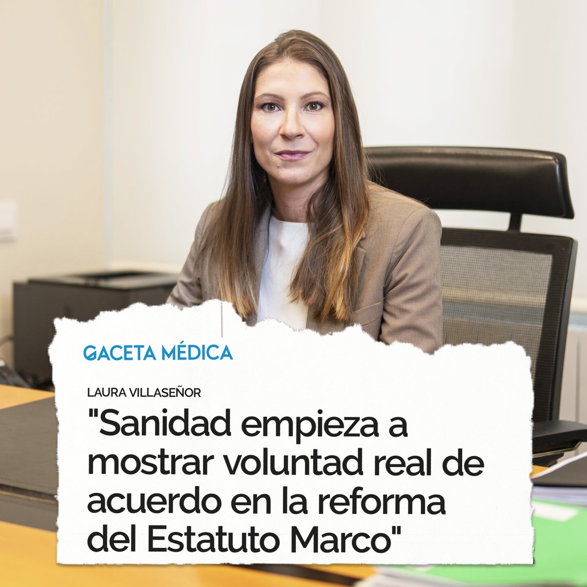 A través de la movilización hemos conseguido continuar con la negociación de nuestras tres líneas rojas: #ClasificaciónJusta, #Jubilación y #35Horas

<a href="/lafrica79/">Laura Villaseñor</a> explica en <a href="/GacetaMedicaCom/">Gaceta Médica</a> los avances en la negociación del #EstatutoParaAvanzar

abrv.in/i1mg #Enfermería