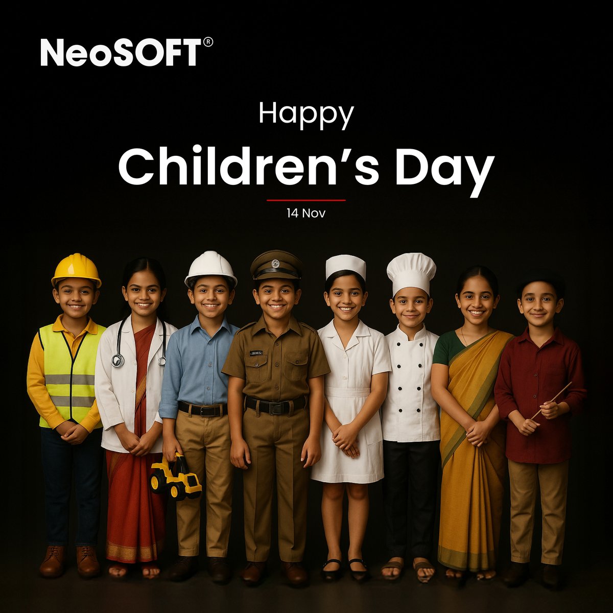🌟 Every great future begins with a child’s imagination.
This Children’s Day, NeoSOFT celebrates the curiosity and creativity that inspire tomorrow’s innovations. 🌈🚀

#NeoSOFT #ChildrensDay #FutureCreators #InspiringYoungMinds #BrightFutures #InnovationBeginsYoung