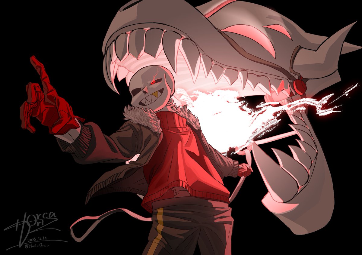 HorizOrca's tweet image. #undertaleAU #underfell #UnderfellSans