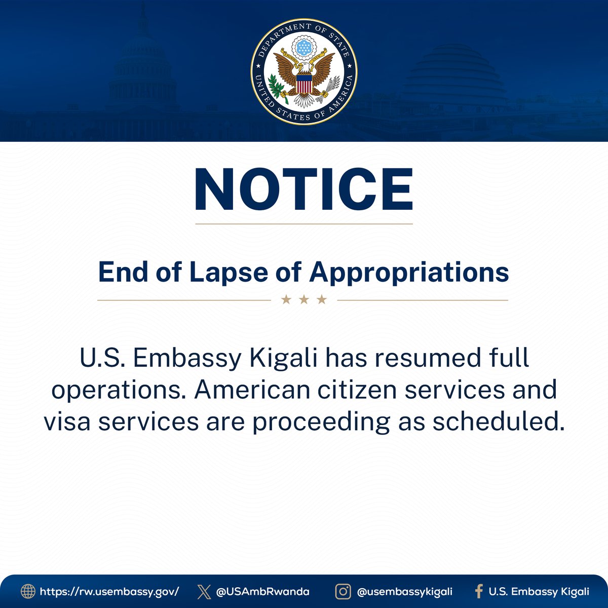 USAmbRwanda's tweet photo. https://t.co/zf1Xv6ejAU