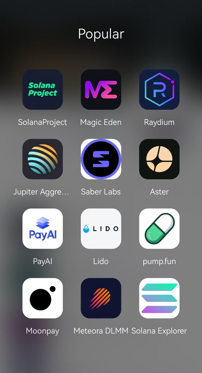 MathWallet's tweet image. 📱 Popular Solana DApps on MathWallet!

See what&apos;s trending among our users 👇

$MATH