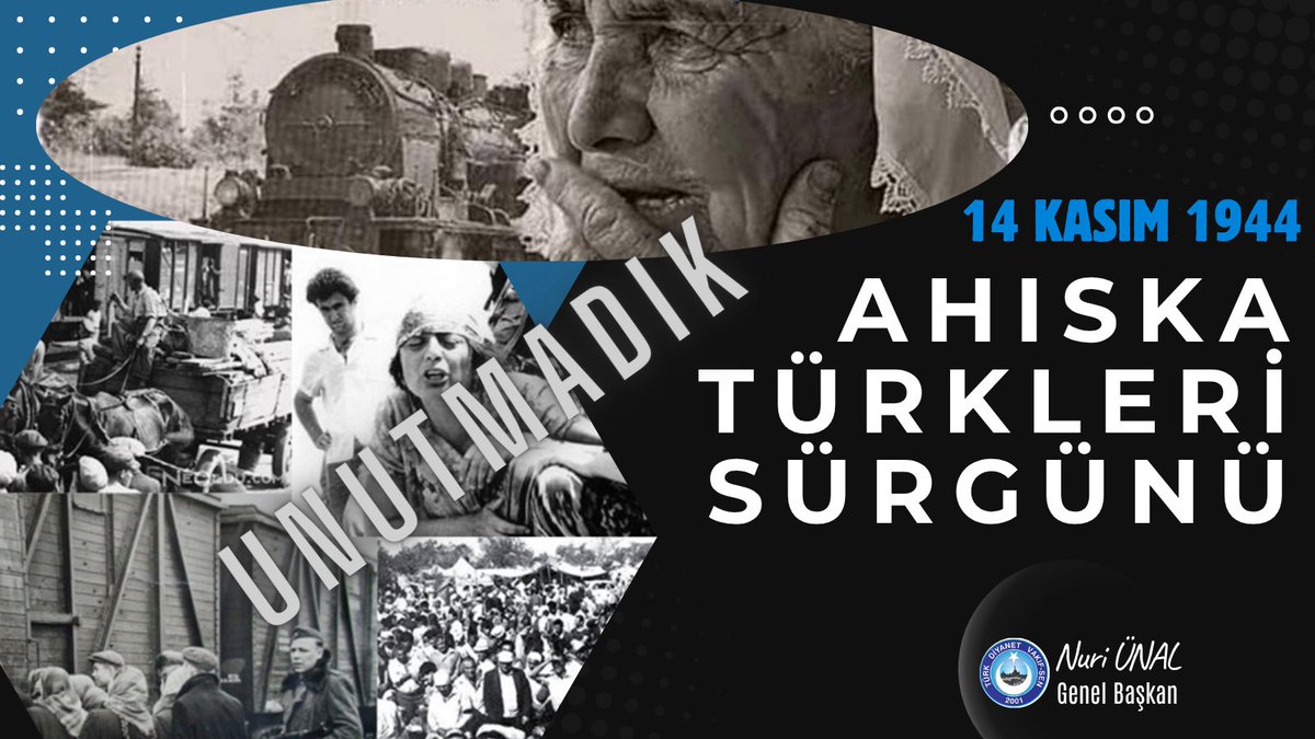 #Ahıska Türklerinin Stalin tarafından öz yurtlarından sürgün edilişinin 81. yıl dönümünde, hayatlarını kaybeden soydaşlarımızı rahmetle anıyorum. 
Acılarını unutmuyor ve unutturmuyoruz. 
Yasları yasımızdır. 
#AhıskaTürkleri #14Kasım1944