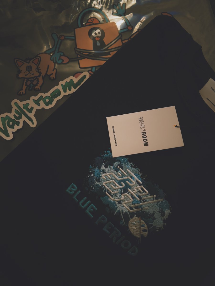 Tシャツ・アパレル VR BLUE PERIOD k4sen TEE BLACK VAULTROOM VR × BLUE PERIOD × k4sen TEE / BLACK – VAULTROOM