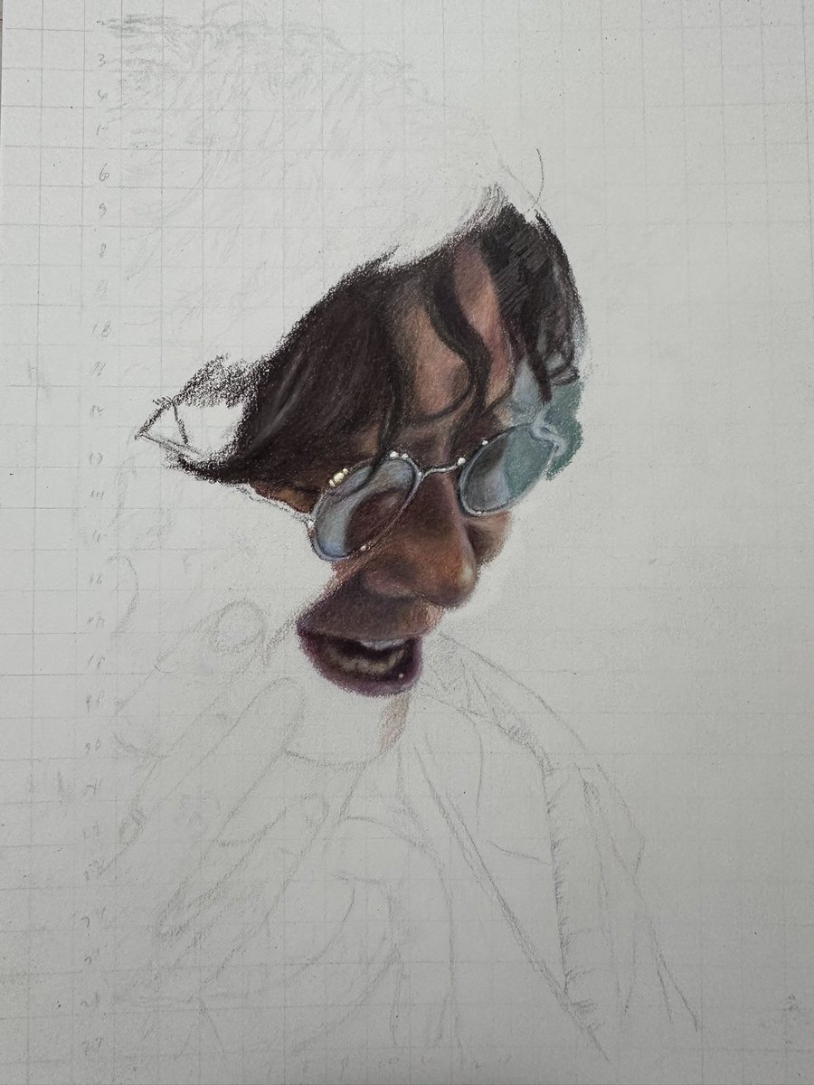 色鉛筆画 色鉛筆昭仁さんクオリティ高すぎる……！！✨ まじで「THE REVO