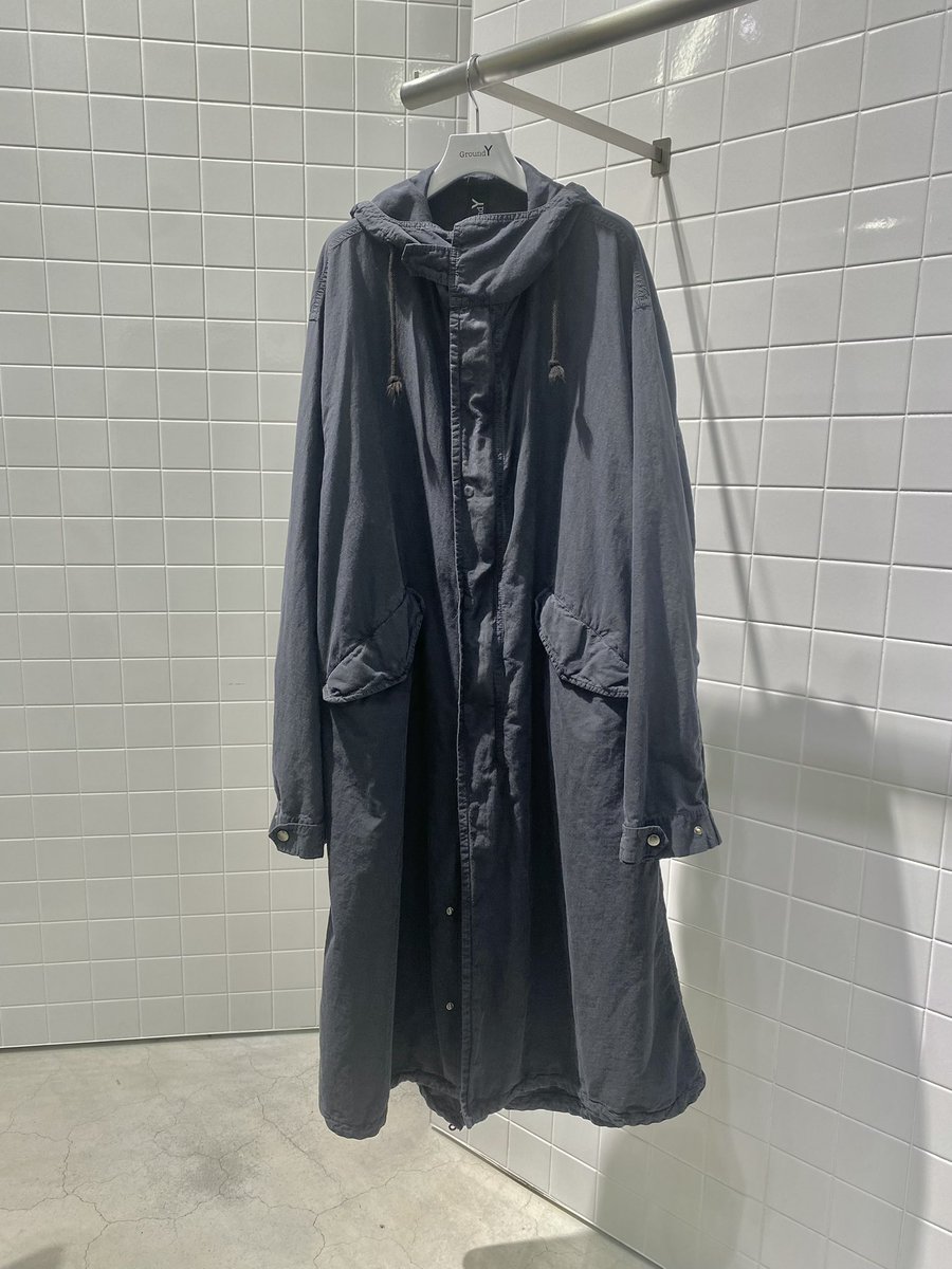 薩摩　美品☆☆☆Ground Y グランドワイ　モッズコート Ground Y - Ground Y グラウンド ワイ モッズコート -(XL位) カーキ