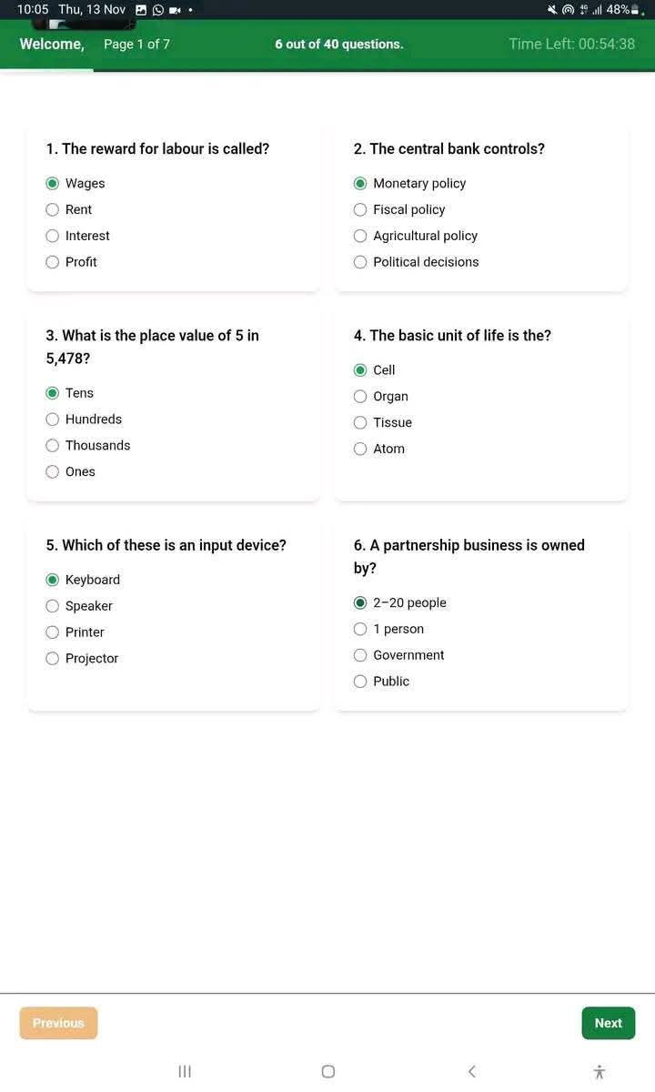 bkaykabeer's tweet image. CDCFIB Exam Questions – 13/11/2025
Here are some of the questions that came out in today’s exam —  
If you’re yet to write, take note and practice

Real questions from 13th November 2025 CDCFIB CBT exam.

Drop in the comments if you want another previous Question. 

Best of luck.