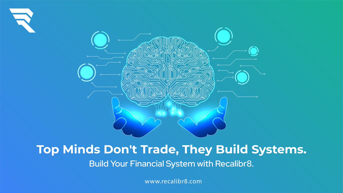 RecalibrateTech's tweet image. Shift your mindset from manual, reactive trading to proactive, strategic system building. 
#Recalibr8 empowers you to design a fully automated system that works for you, achieving consistent success.

#NoCode #AIAutomation #CryptoTrading #FinTech #SmartInvesting