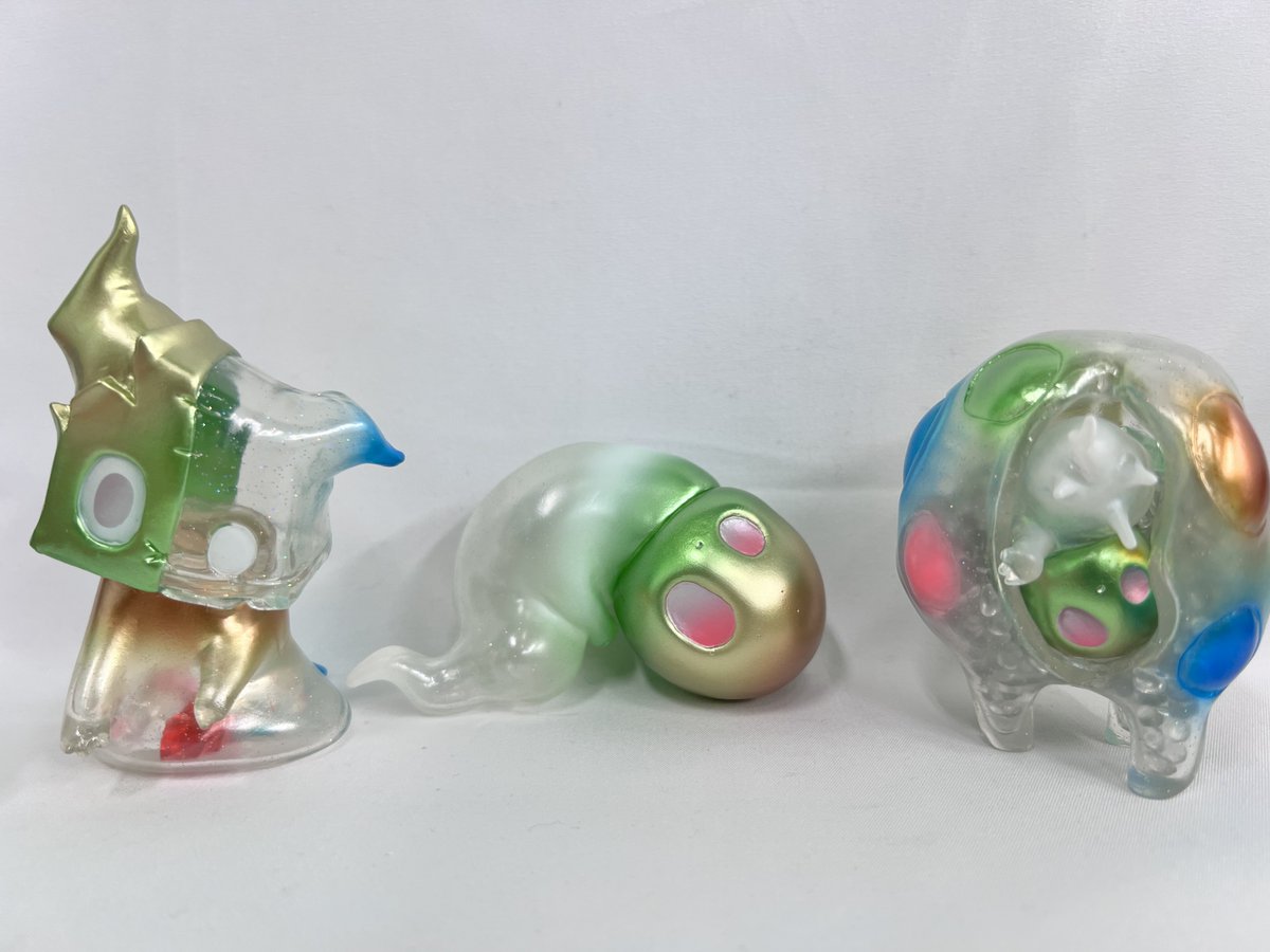 未開封　くらいうみ　ユメミル　ソフビ　ミントグリーン 未開封 くらいうみ ユメミル ソフビ ミントグリーン ThreeWax