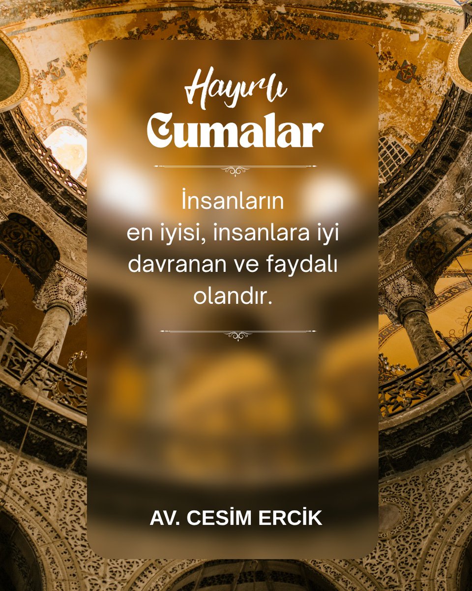 cesimercik's tweet image. İnsanların en iyisi, insanlara iyi davranan ve faydalı olandır.

Hayırlı Cumalar