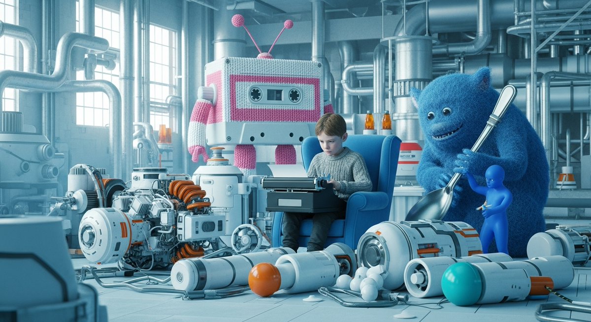 infobaremark's tweet photo. Fun engine builds social interaction, continuously optimizes robot genes, and empowers embodied intelligence and scenario support, go on to the civil geometer
#game #gamedesign #servicedesign #socialdesign #socialinnovation #changemaker #seriousgame #realitygame #learning #ARG #blockchain #NFT #tokens #adventure #fiction #futurism #DAO #collectiveconsciousness #nonproductive #play #funtech #Mtech #codebook #creatureintelligence #art #soicalinteraction #behaviordesign #realitymining #foodservice #fooddesign #funcode #adaptive #kidsthinking #web6 #web3 #background #music #musicdesign #movie #sound #script #education #corporatebehavior #teambuilding #application #adatptivesystem #adpative #robotic #Biotech #largemodel