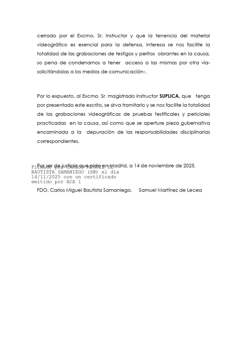 Las filtraciones de elementos de la investigación del ‘Caso Delorme’ y de la Causa Especial 20775/2020 vienen siendo una constante desde el primer momento, pero llama la atención ver incluso las que están vedadas a las partes por el Sr. Juez Instructor de la Sala II del Tribunal