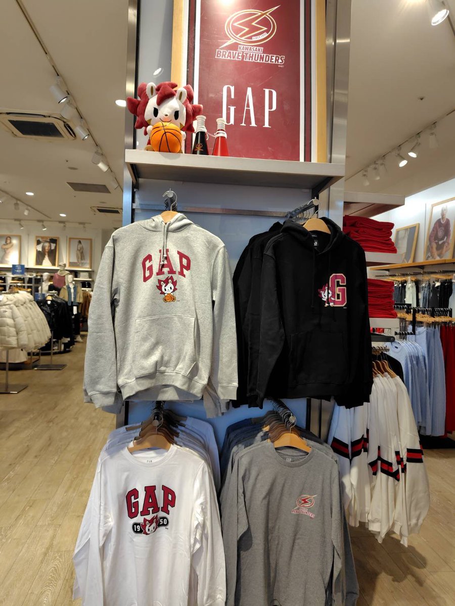 【新品】GAP×川崎ブレイブサンダース　 2店舗限定販売　オリジナルパーカーXL お 得 な 通販 サイトスポーツ - 【新品】GAP×川崎ブレイブサンダース