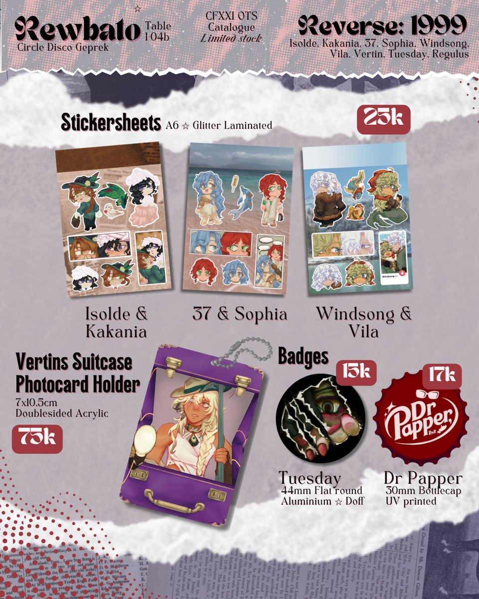 rallen 🥀 is boothing at CF22! tweet media