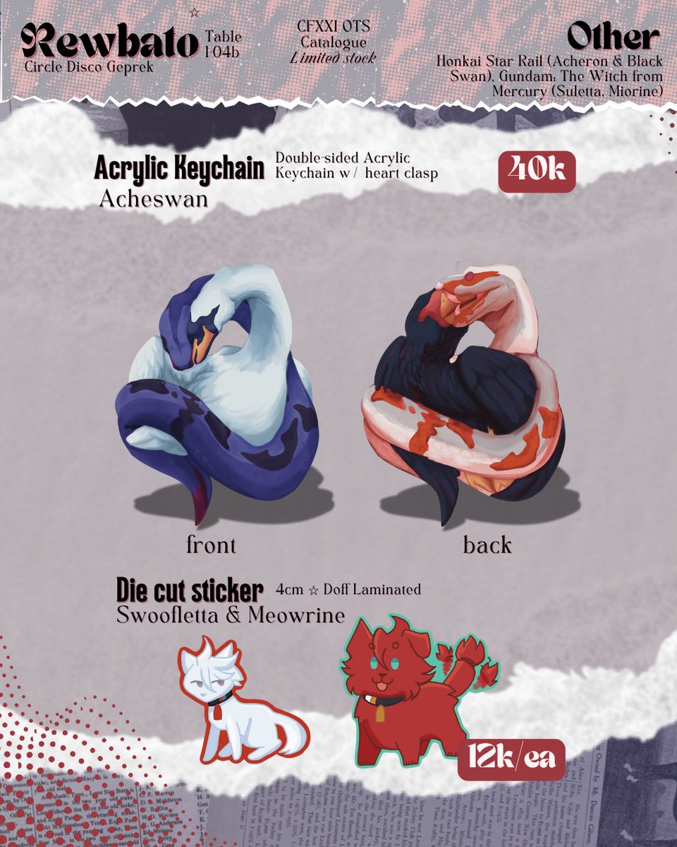 rallen 🥀 is boothing at CF22! tweet media