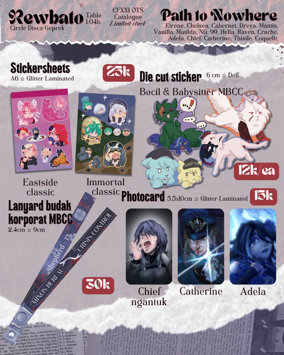 rallen 🥀 is boothing at CF22! tweet media