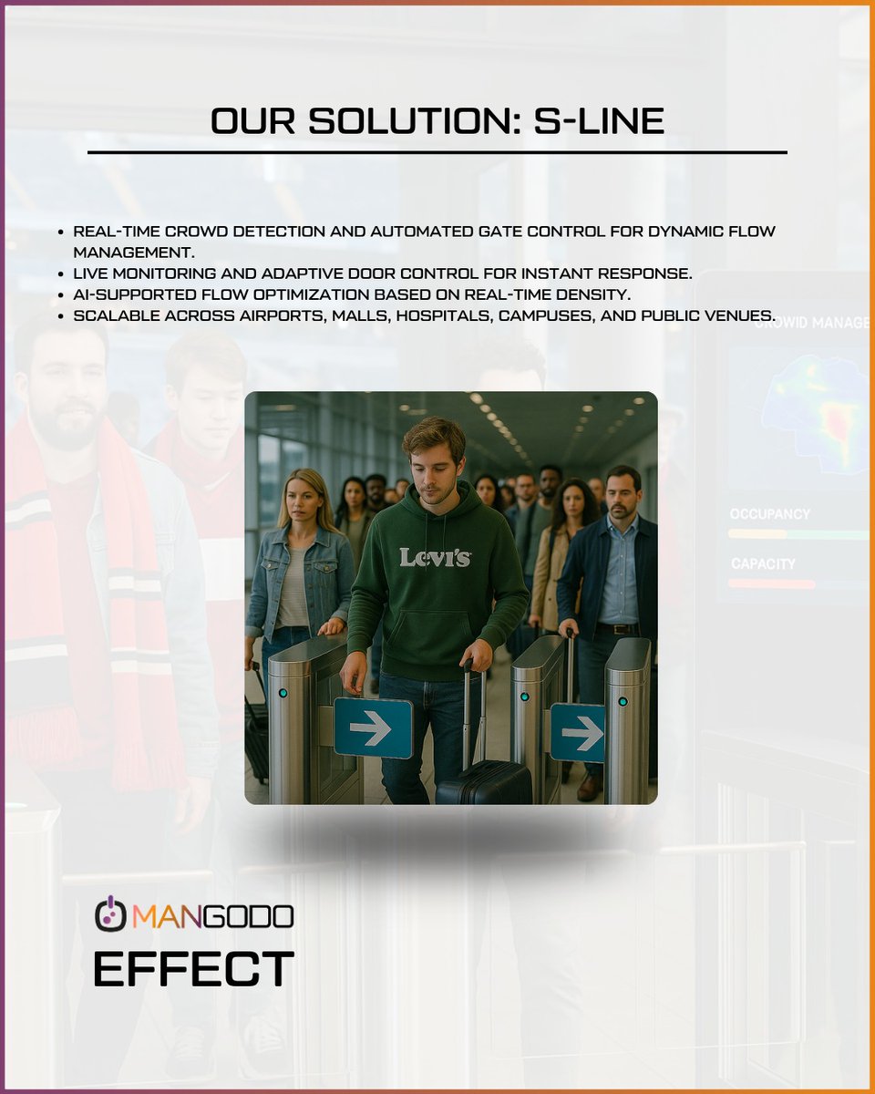 mangododigital's tweet image. The Mangodo Effect: Smarter Flow with S-Line ⚙️

#MangodoEffect #SLine #SmartFlow #CrowdManagement #DigitalTransformation #SmartSpaces #Mangodo